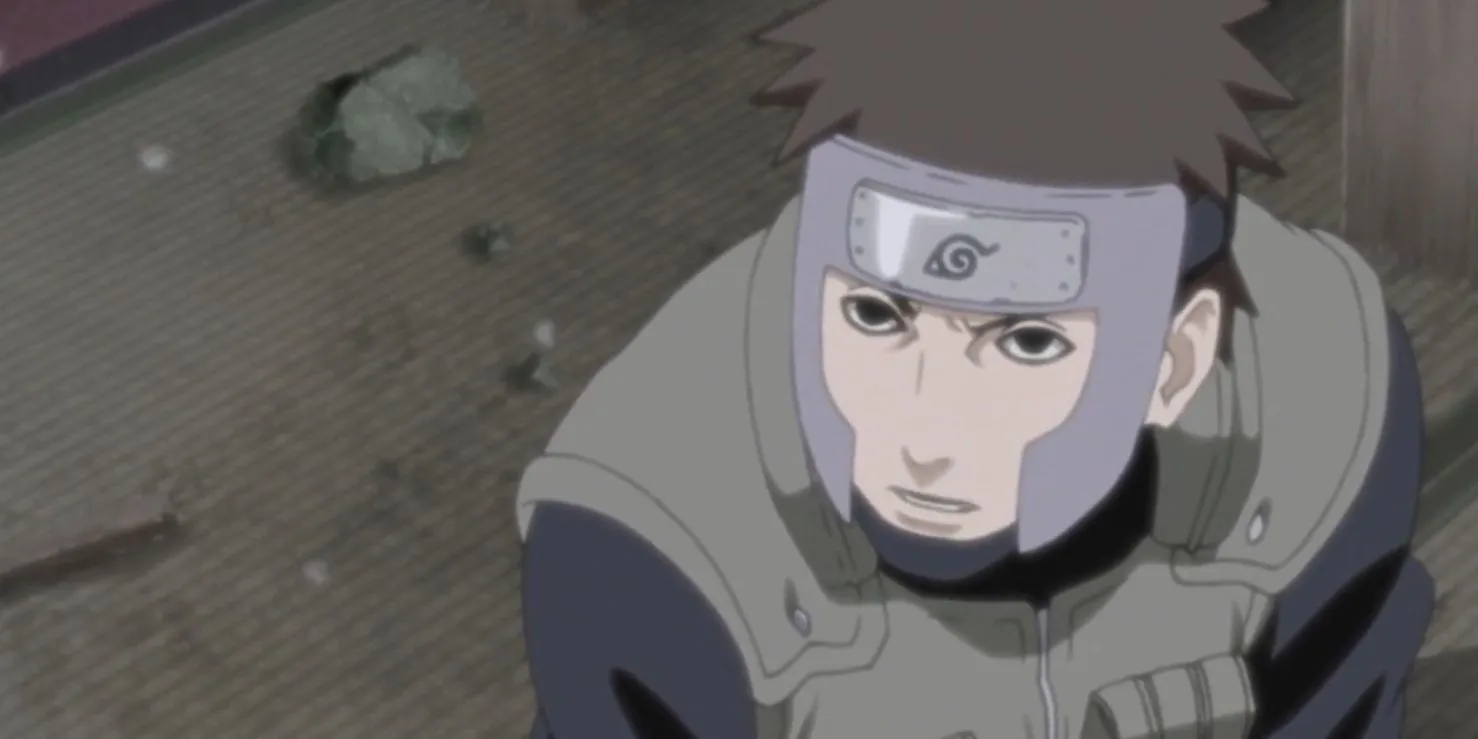 Yamato trong vai trò đội trưởng tạm thời của Đội 7 trong Naruto
