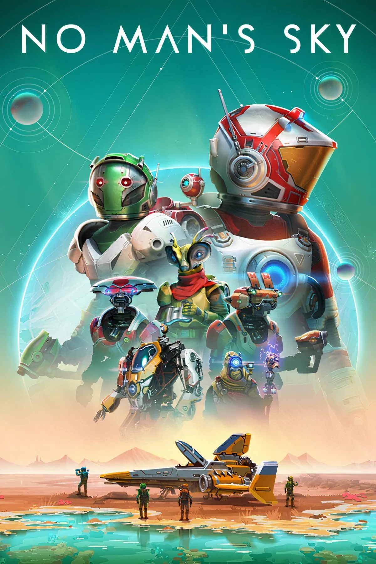Các công trình sáng tạo của game thủ No Man's Sky và cảnh quan vũ trụ bao la