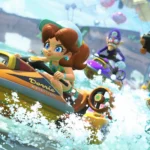Công chúa Daisy trong Mario Kart World, biểu tượng của sự sôi động trên đường đua