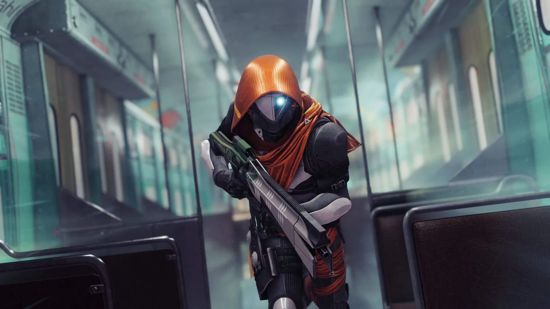 Ảnh quảng bá Destiny 2 Edge of Fate, minh họa một khung cảnh hành động