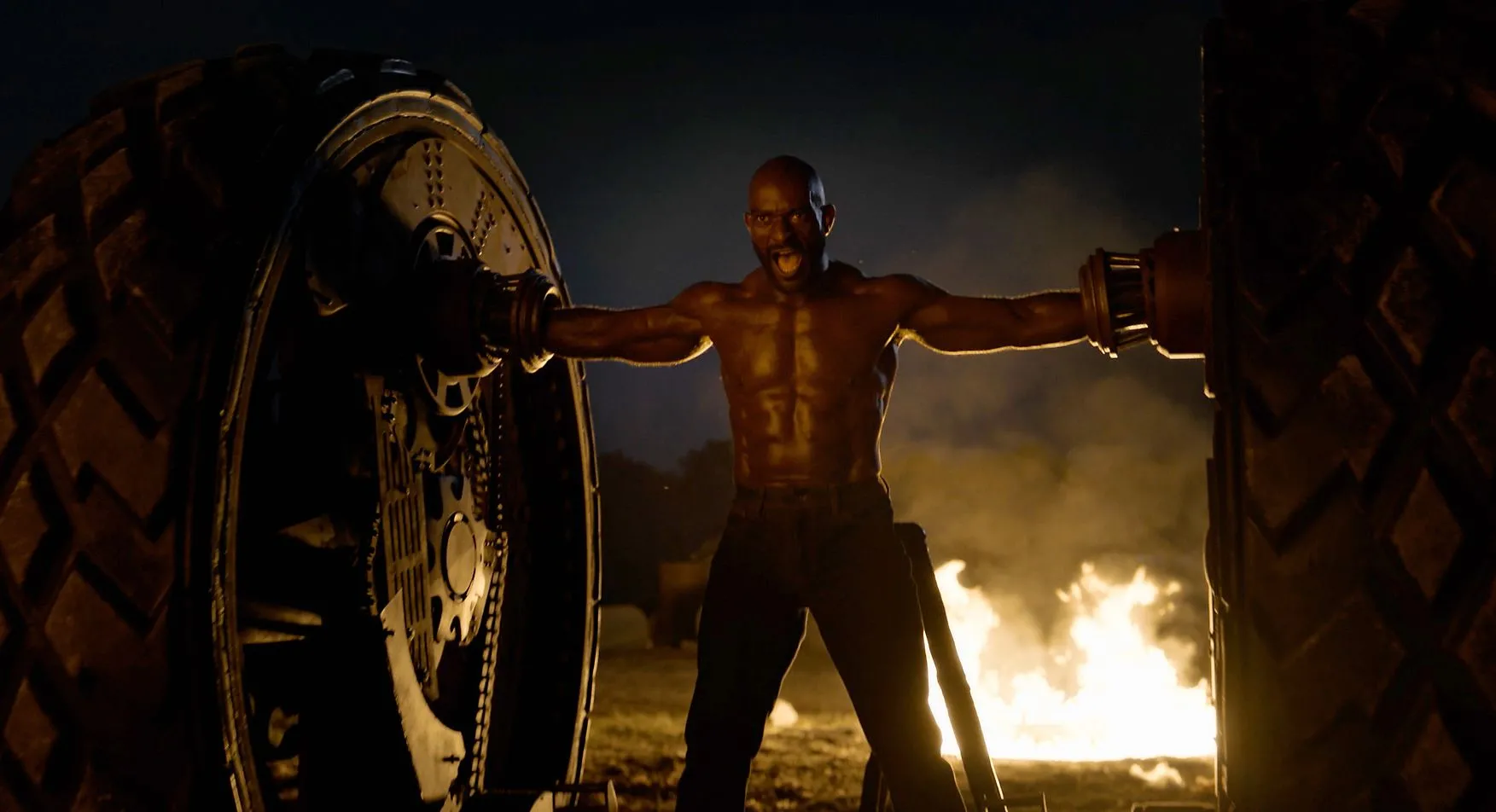 Axel, nhân vật nửa người nửa xe, thể hiện sự điên rồ và độc đáo của Twisted Metal