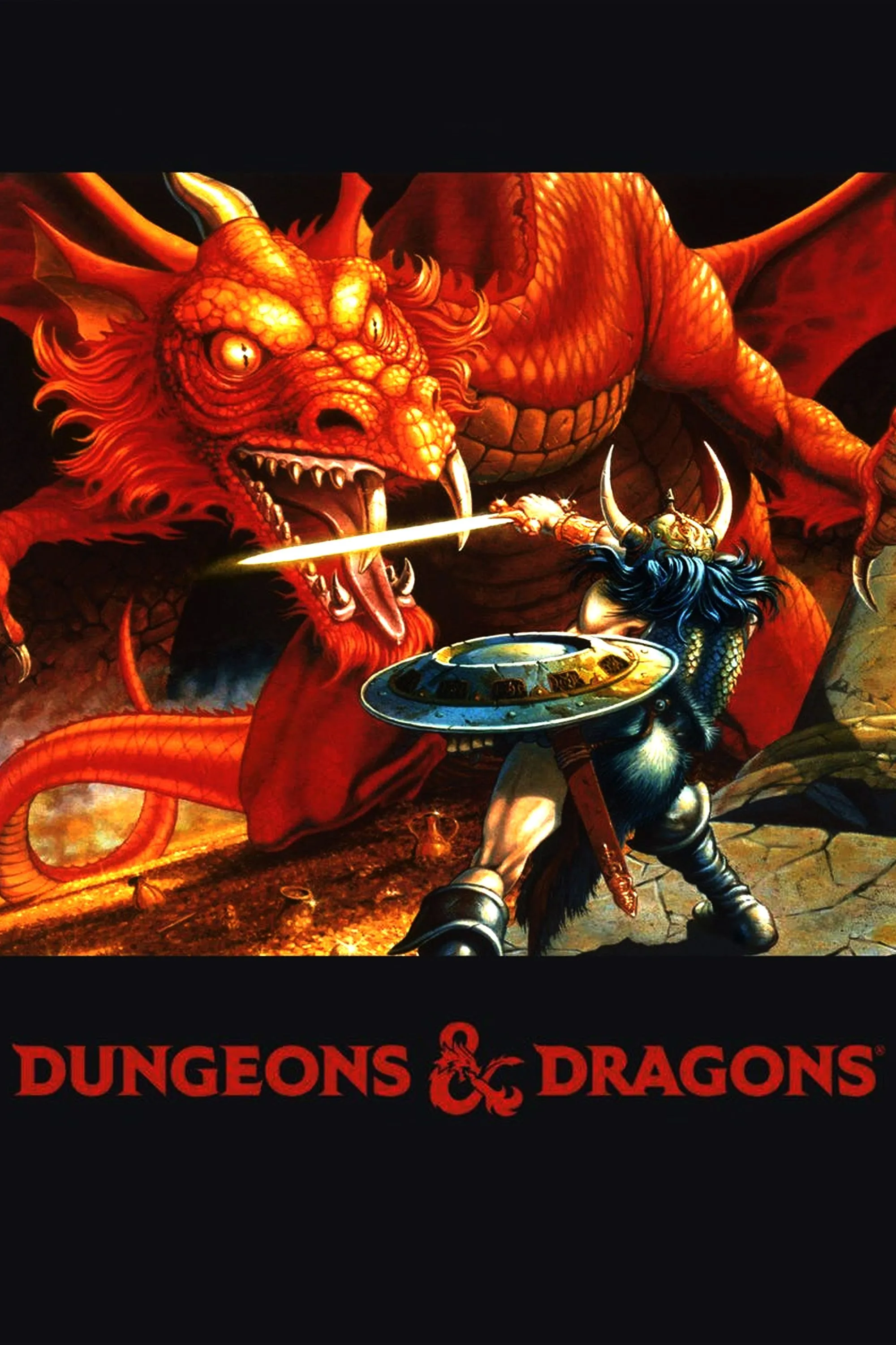 Biểu tượng thương hiệu Dungeons &amp; Dragons, đại diện cho thế giới game nhập vai bàn hấp dẫn, nơi những câu chuyện kỳ ảo được kiến tạo và trải nghiệm.