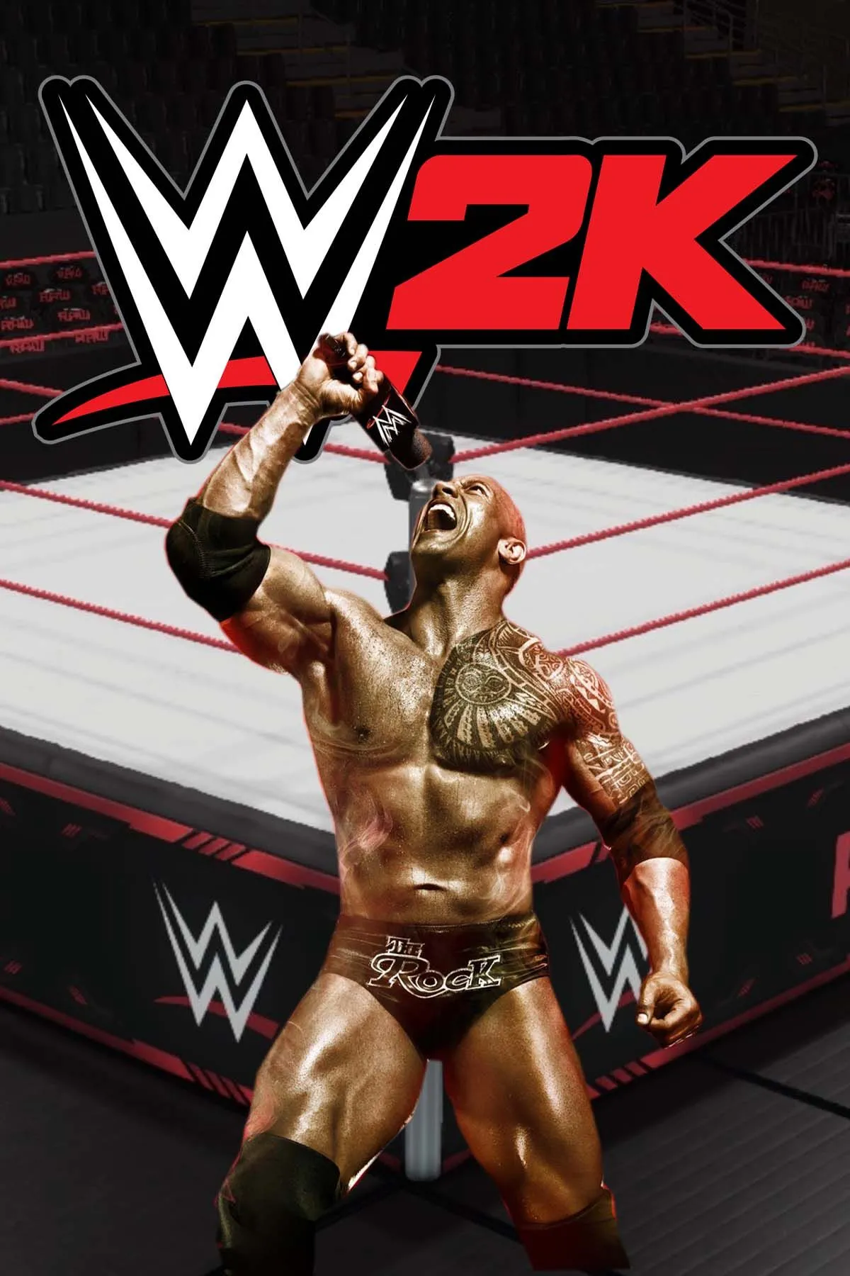 Logo của series game WWE 2K, biểu tượng cho dòng game đấu vật nổi tiếng