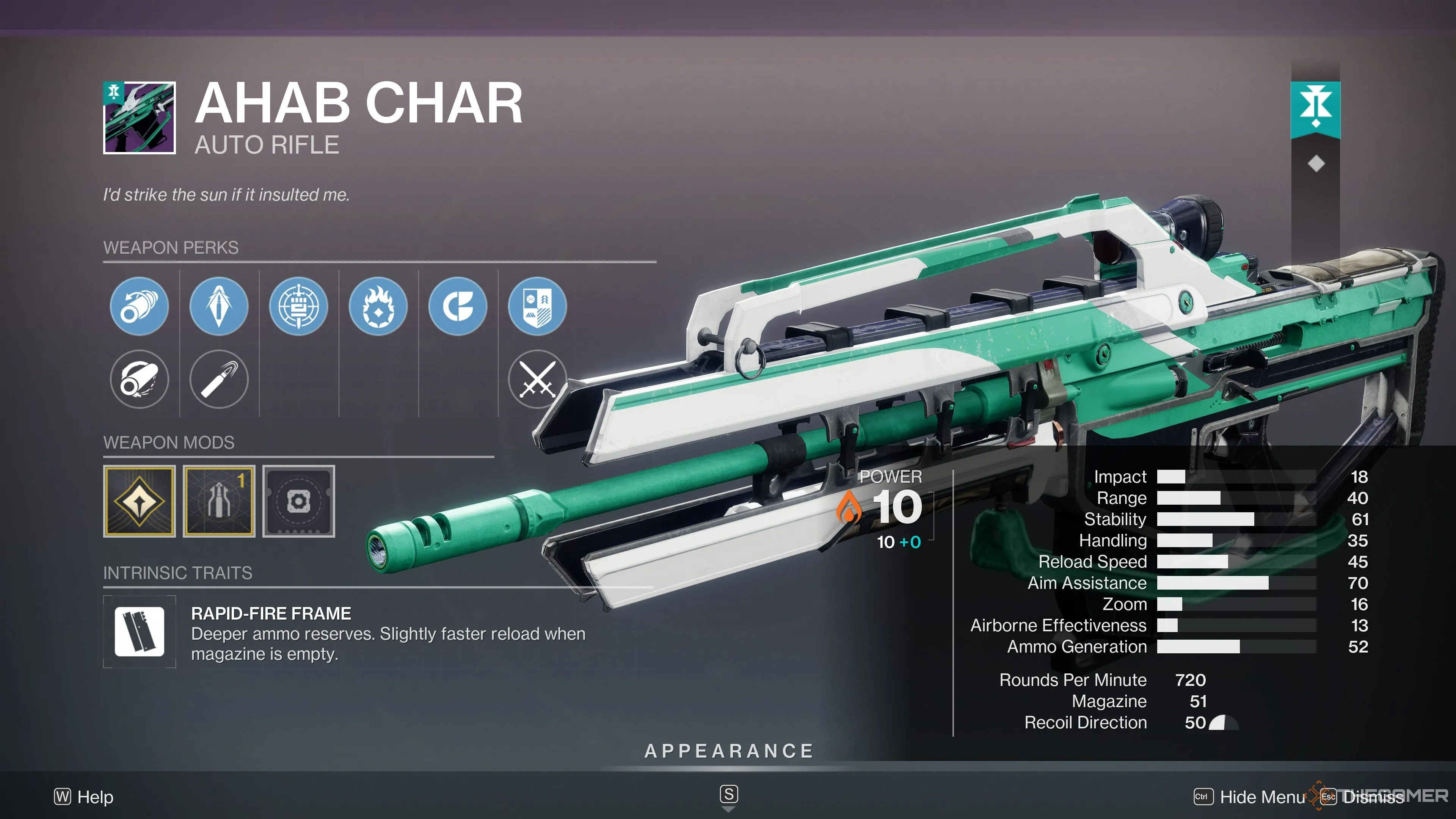 Nhân vật Ahab Char trong Destiny 2