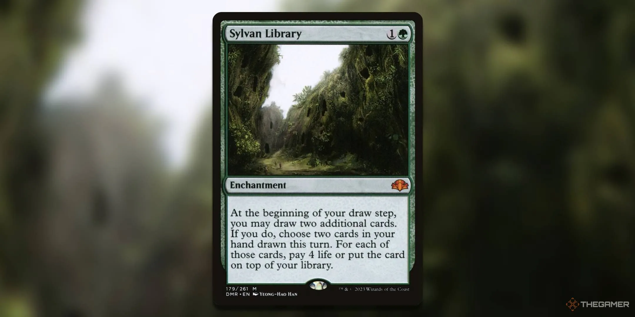 Sylvan Library, thư viện cổ kính giúp bạn lựa chọn lá bài tối ưu trong Magic: The Gathering.