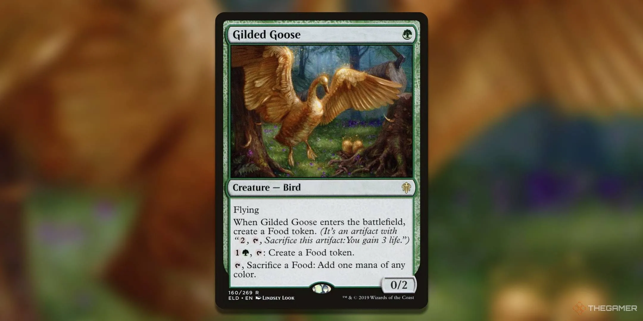 The Gilded Goose card, from Magic: The Gathering
