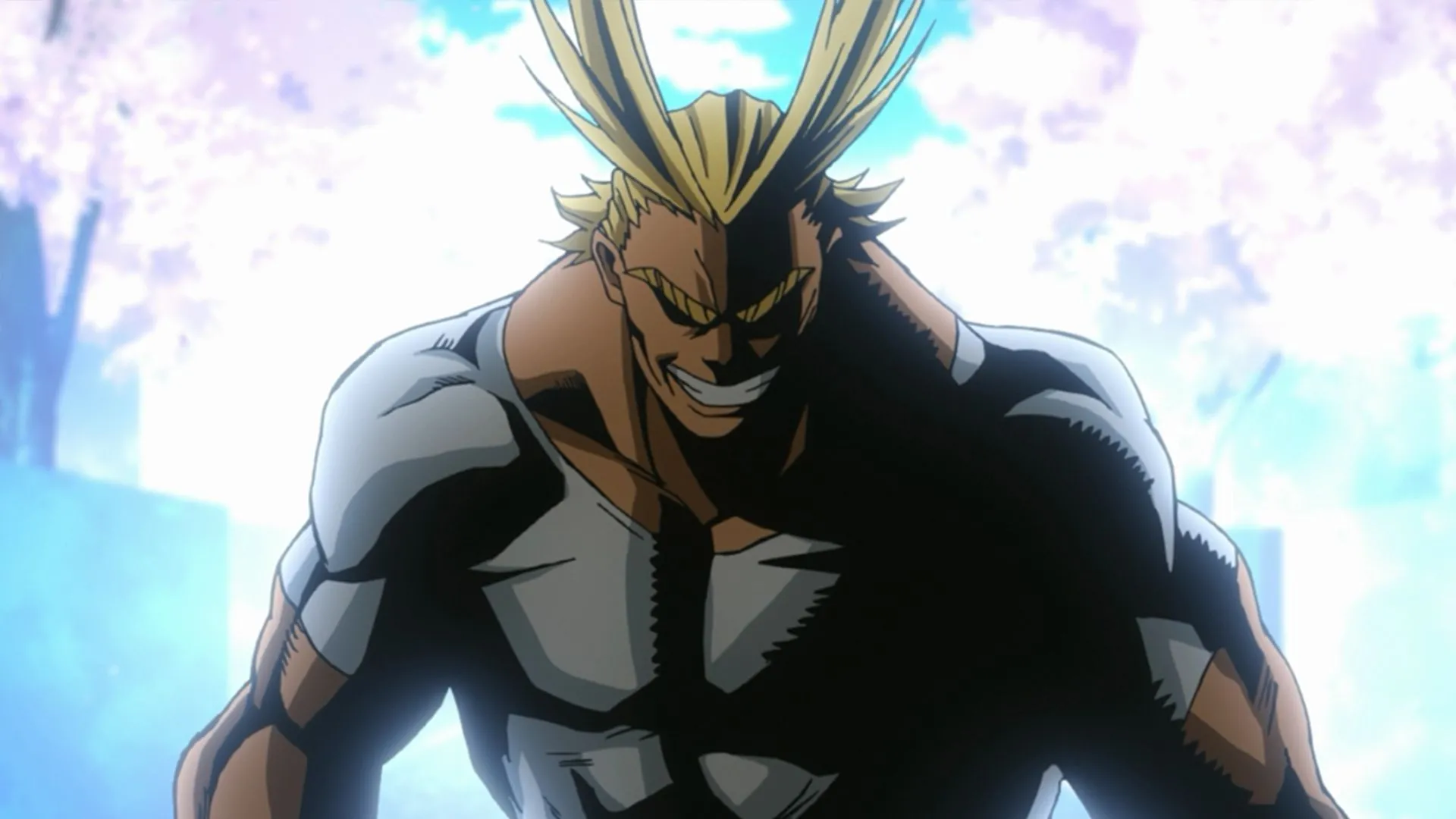 All Might khoe hình thể cơ bắp - My Hero Academia