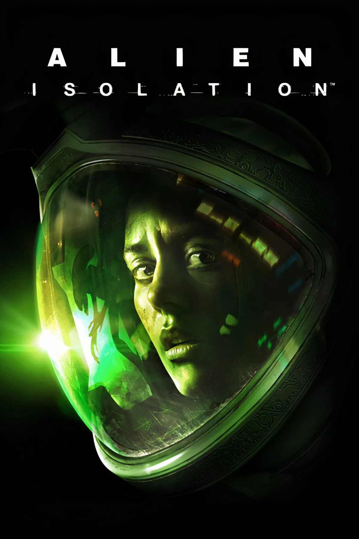 Ảnh minh họa: khoảnh khắc căng thẳng trong Alien: Isolation, ví dụ về kinh dị sinh tồn đặt người chơi vào thế yếu