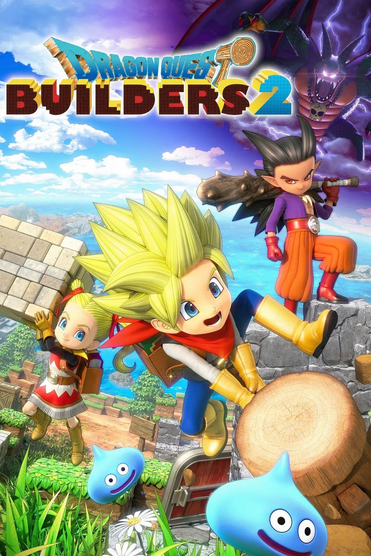 Bìa Dragon Quest Builders 2 - xây dựng thế giới mơ ước như chơi LEGO trong game thế giới mở