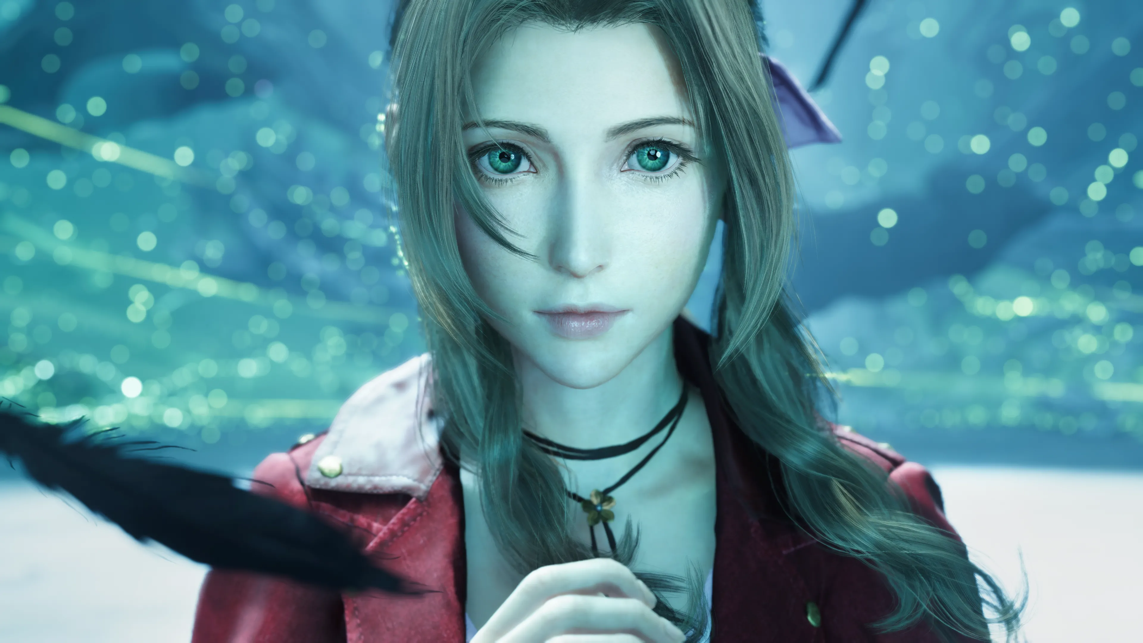 Bối cảnh chiến đấu của Final Fantasy 7 Rebirth trên Steam Deck, thể hiện đồ họa và giao diện hiện đại của bản Remake