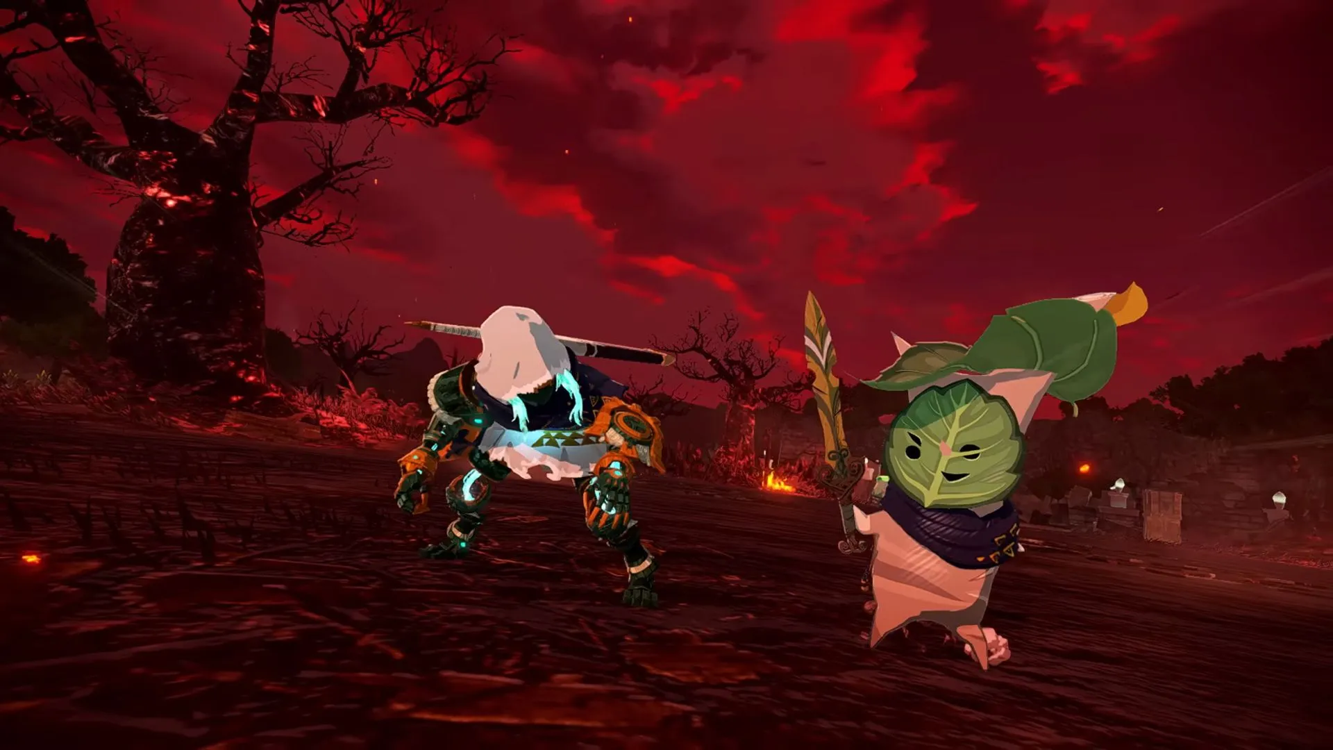Calamo Korok nhí nhảnh và Mysterious Construct xuất hiện trong trailer Hyrule Warriors: Age of Imprisonment