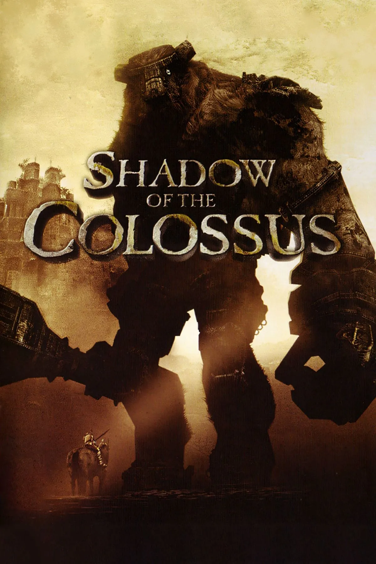 Cảnh chiến đấu với Colossus trong Shadow of the Colossus, phong cách nghệ thuật cô độc