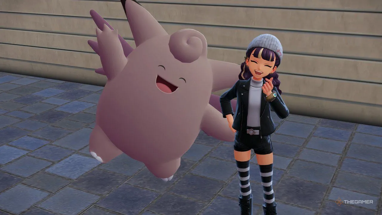 Clefable và huấn luyện viên - TM Fairy minh họa