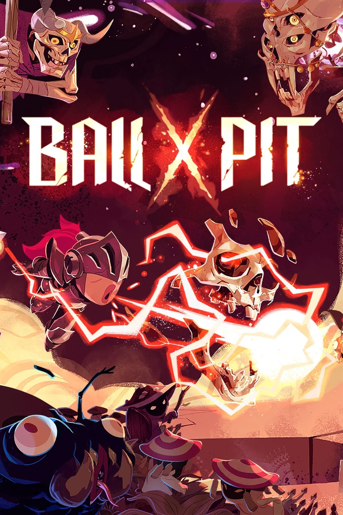 Cover art BALL x PIT - art style arcade và tinh thần indie của game