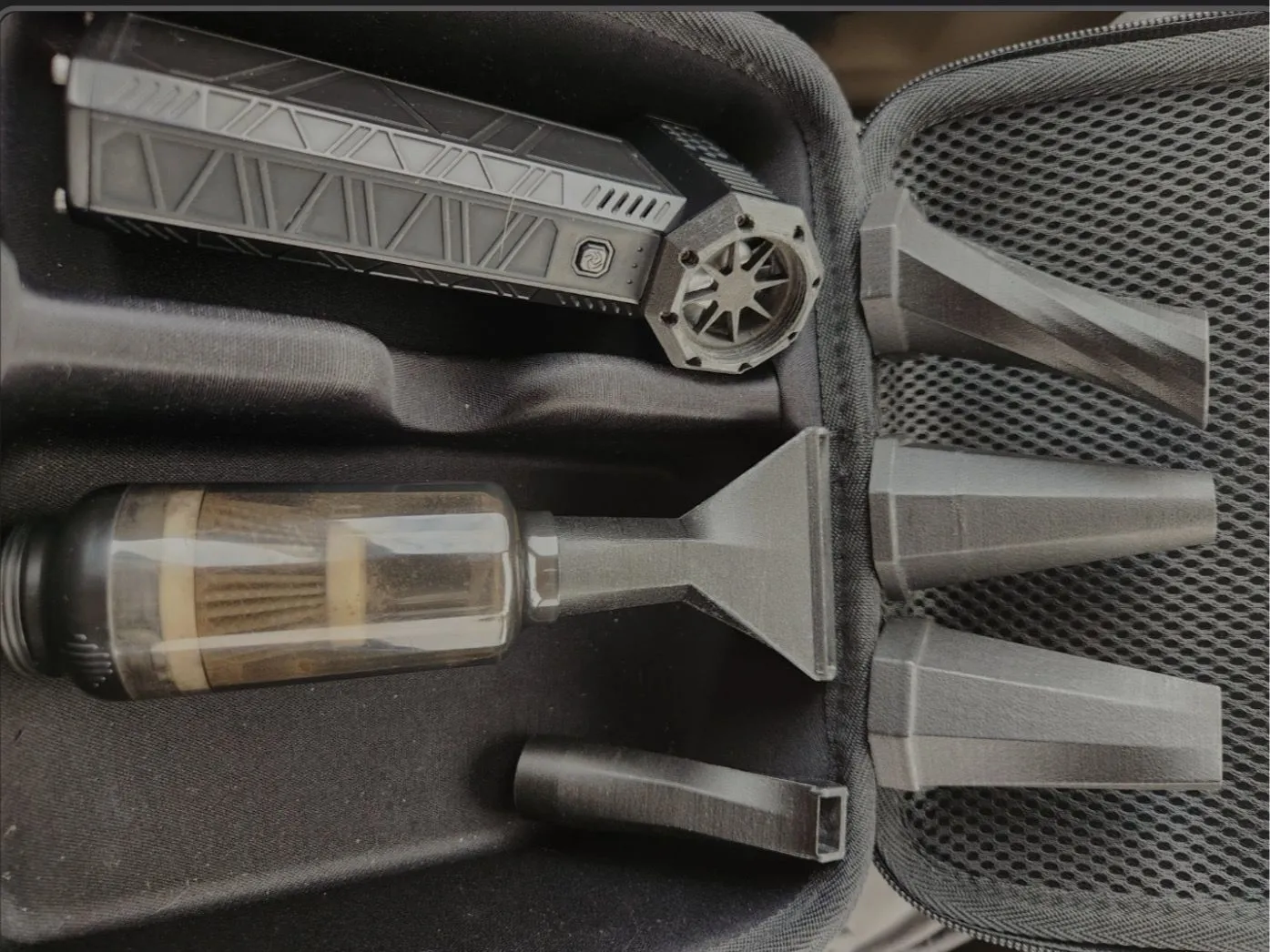 Đầu hút mini in 3D cho máy hút mini, tối ưu vệ sinh bàn phím và quạt PC