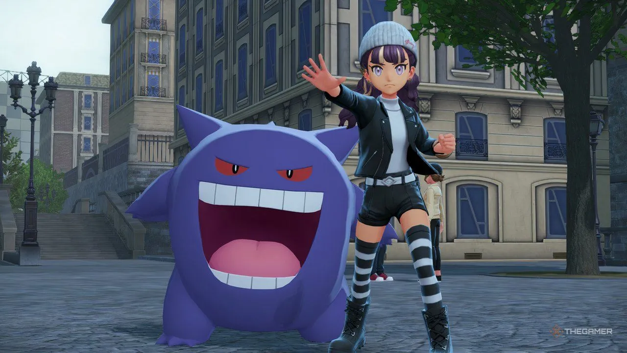 Gengar cùng huấn luyện viên - TM Ghost tham khảo