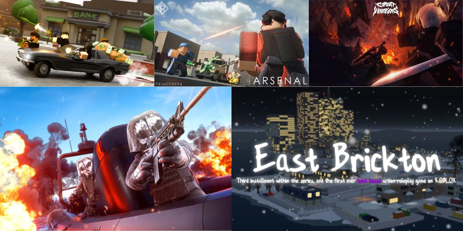 Gợi ý các trò giống Da Hood trên Roblox để đổi không khí