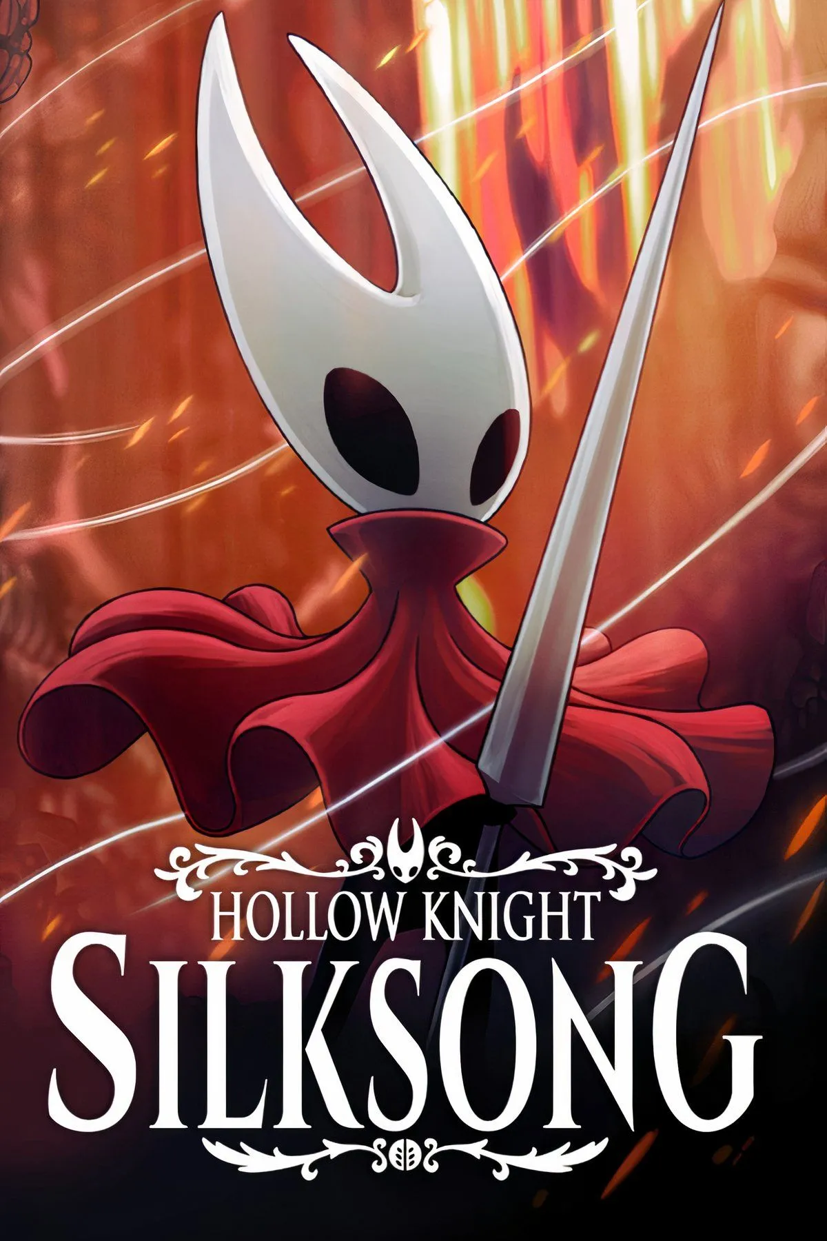 Hình ảnh nghệ thuật Hollow Knight: Silksong, metroidvania với thiết kế nhân vật và boss ấn tượng