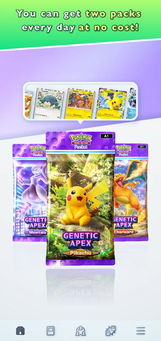 Hình ảnh quảng bá chính thức của Pokemon TCG Pocket — tài liệu truyền thông từ nhà phát hành