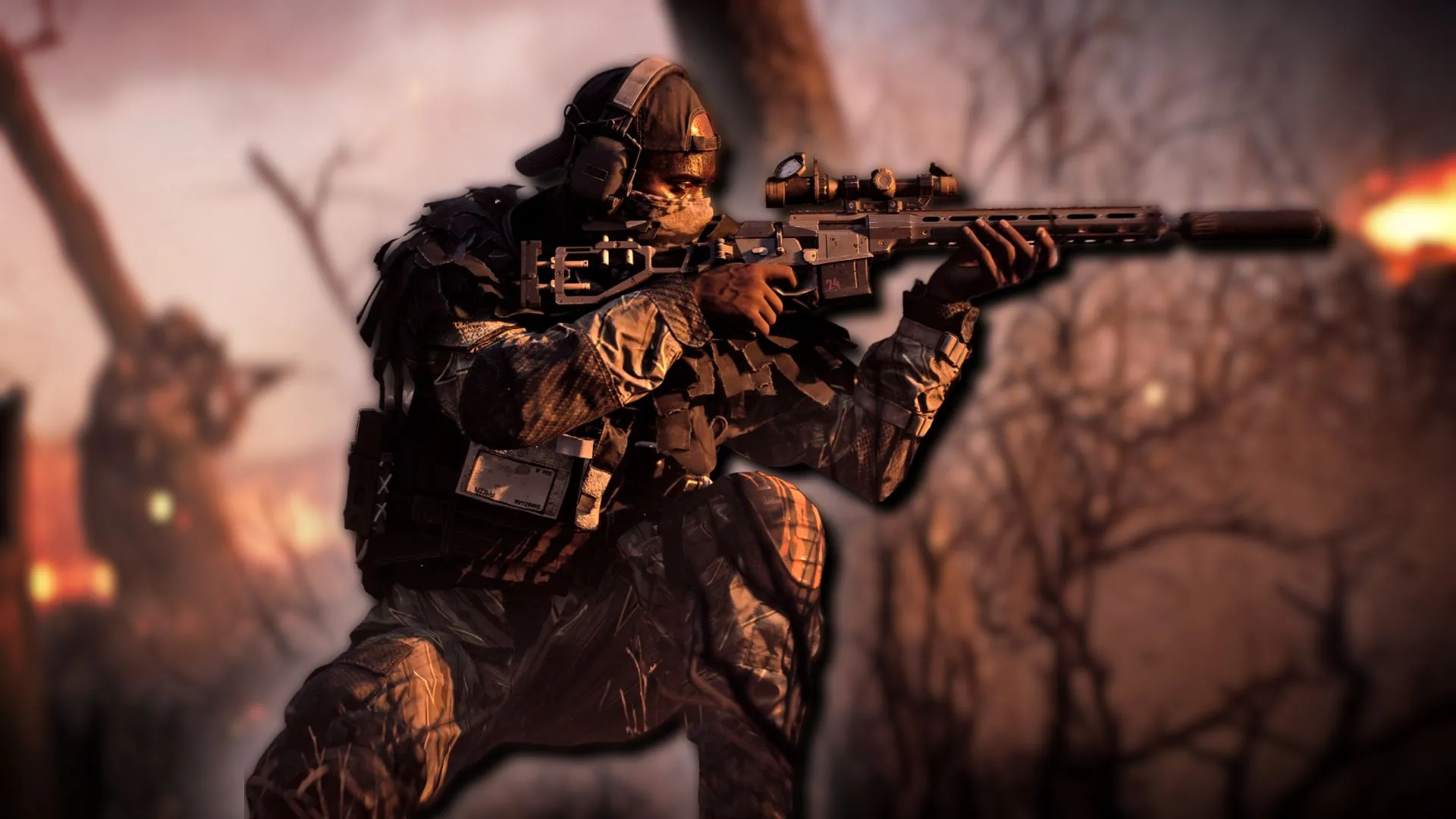 Hình ảnh Season One với lớp súng bắn tỉa và tầm nhắm