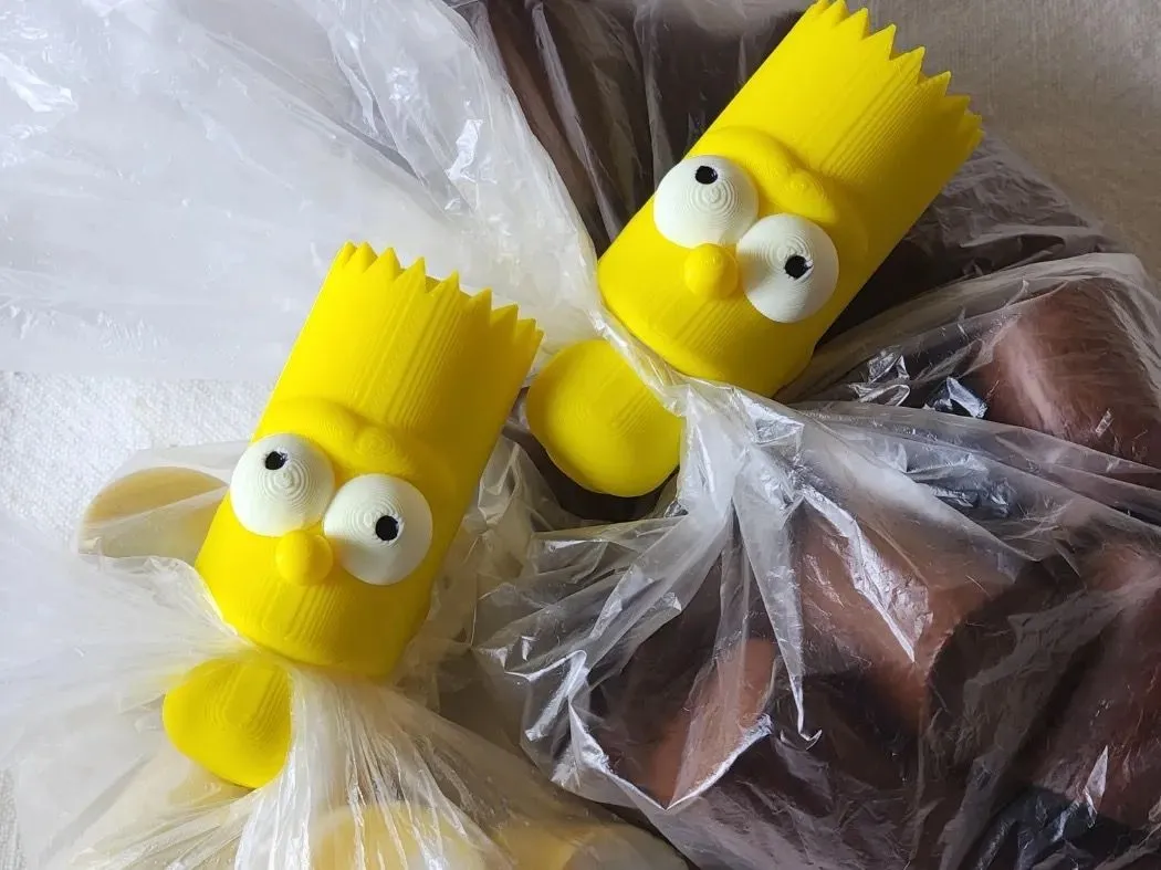 Kẹp túi snack in 3D gắn nam châm dán tủ lạnh, tiện cho phòng game