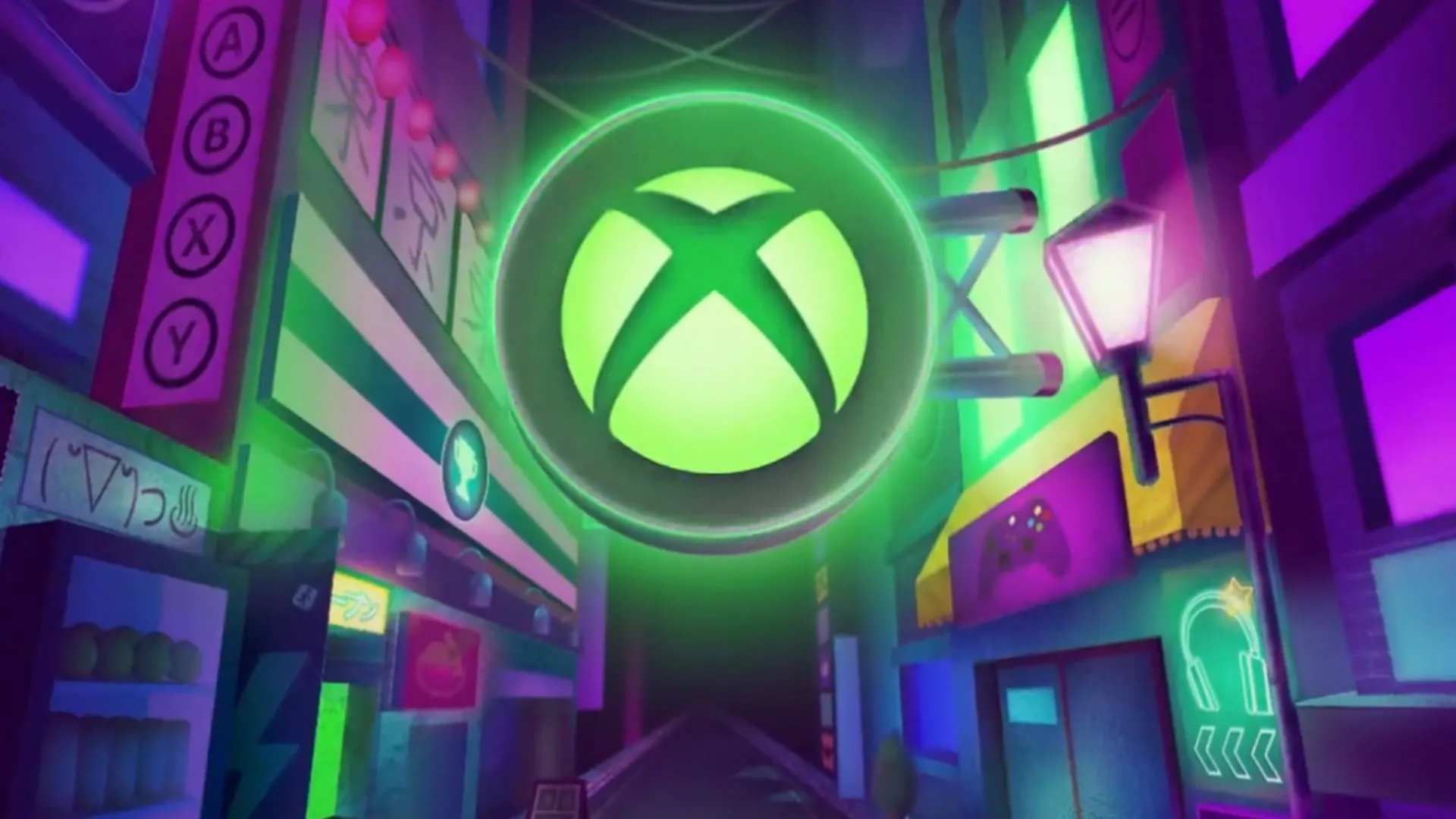 Key art sự kiện Xbox Tokyo Game Show 2025 với chủ đề Nhật Bản