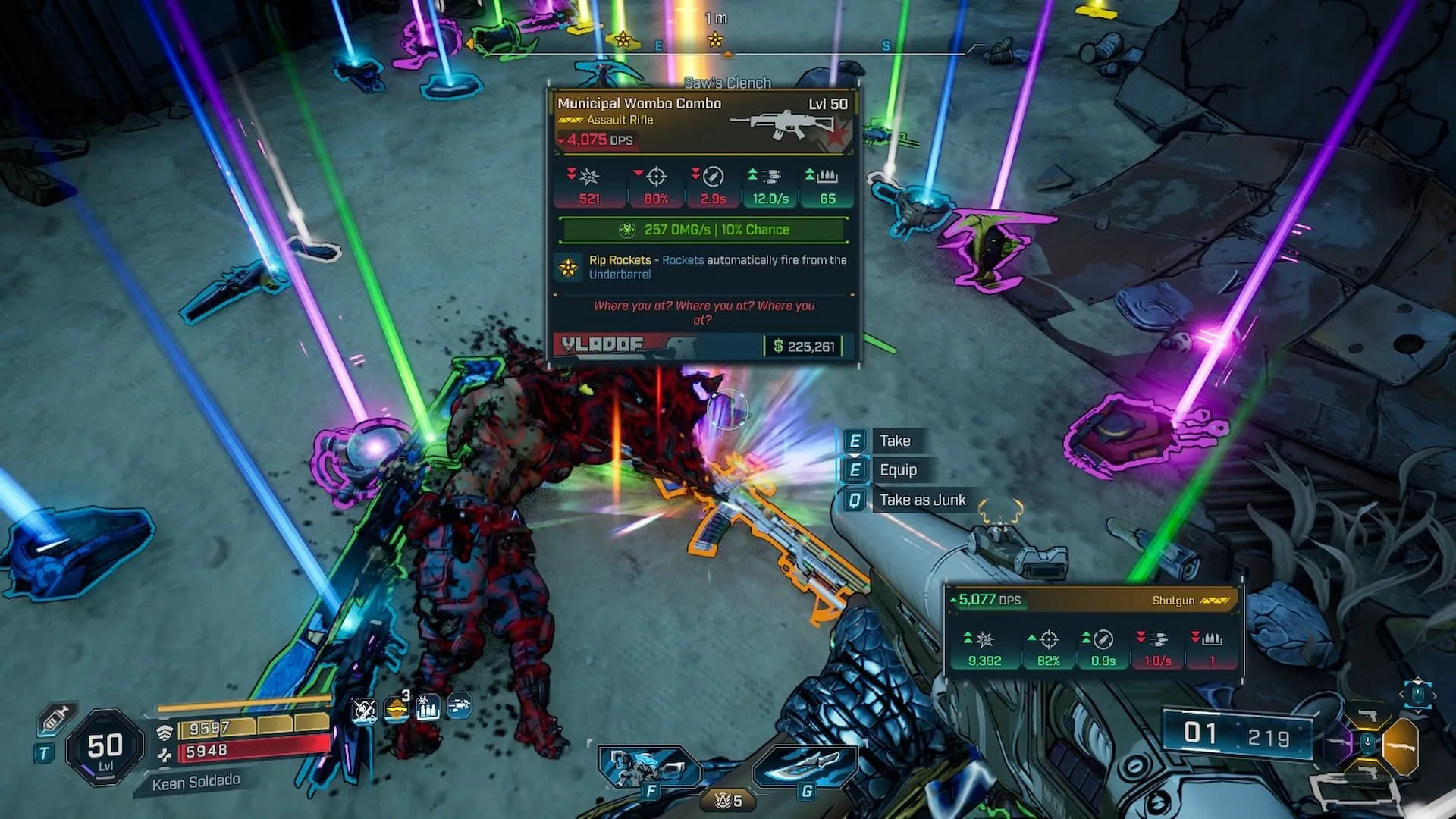 Khoảnh khắc phosphene rơi trong Borderlands 4 - trình làng skin 'shiny'