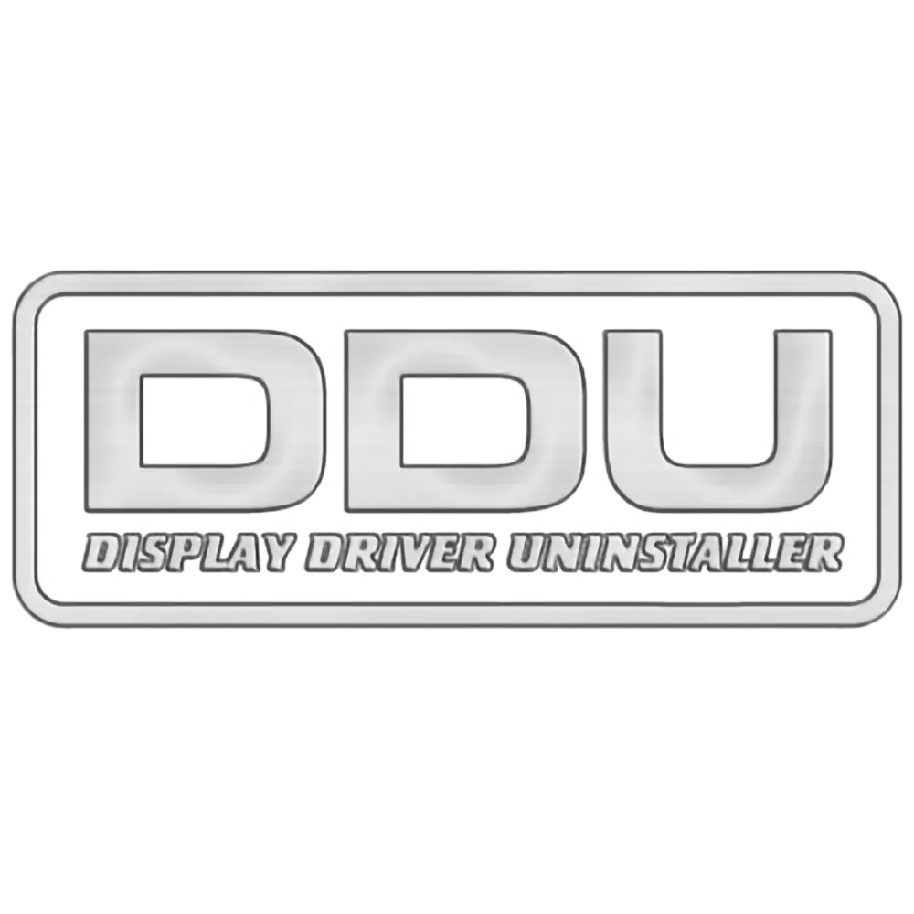 Logo DDU — công cụ gỡ driver đồ họa sạch sẽ trước khi cài driver mới