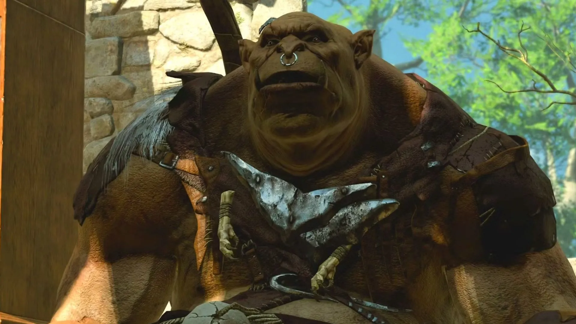 Lump, con ogre to xác với vẻ đơn giản nhưng dễ tổn thương khi bị lừa