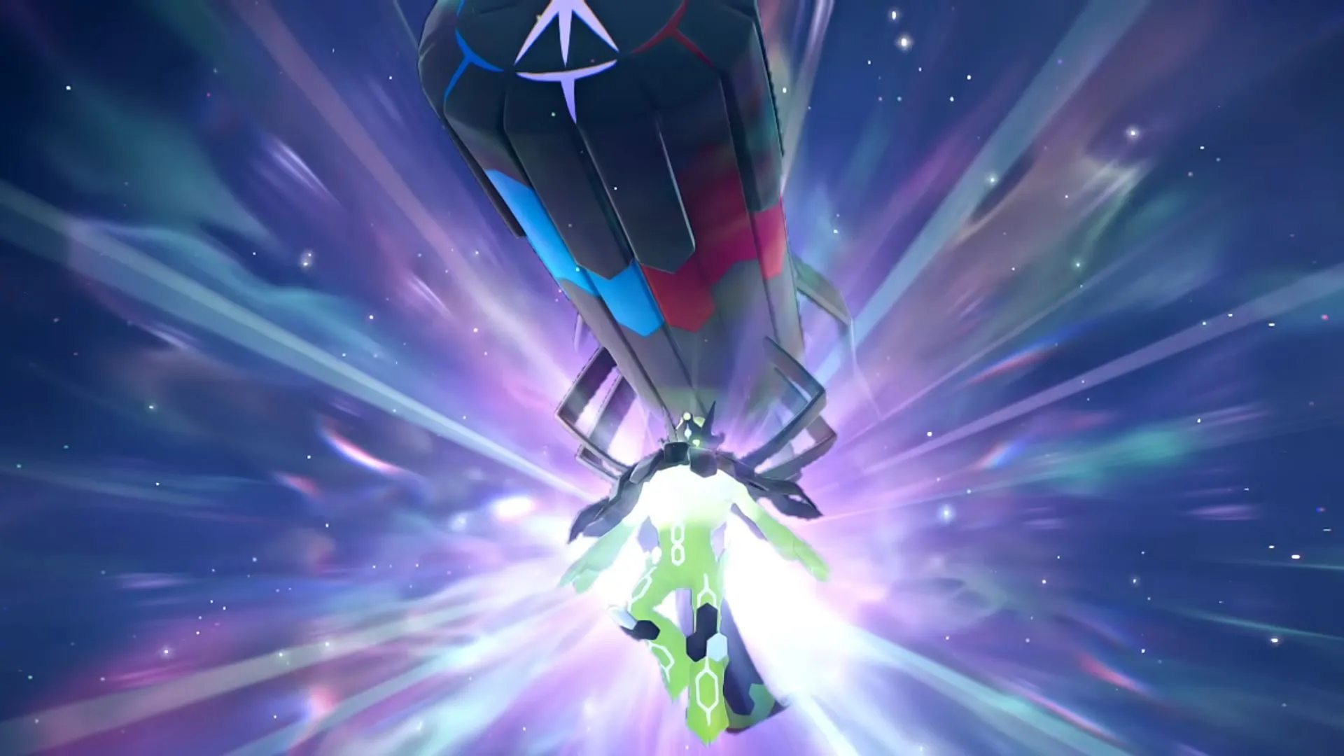 Mega Zygarde Mega Evolves trong trận chung kết Pokemon Legends: Z-A, Dragon/Ground công phá bằng Nihil Light