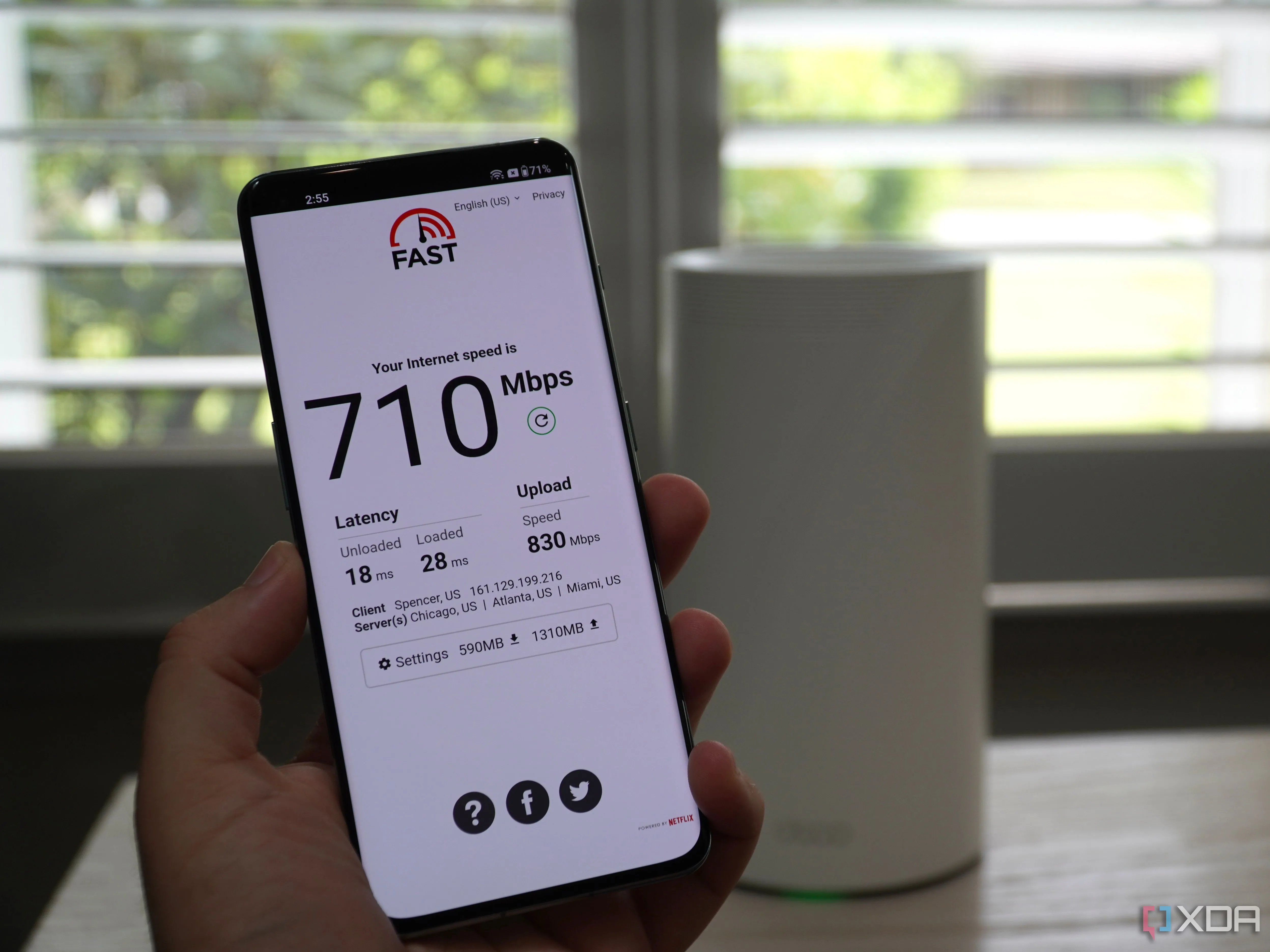 Mesh Wi‑Fi TP‑Link Deco BE85 đo tốc độ nhanh khi xem Netflix — giải pháp cải thiện phủ sóng cho phòng chơi game