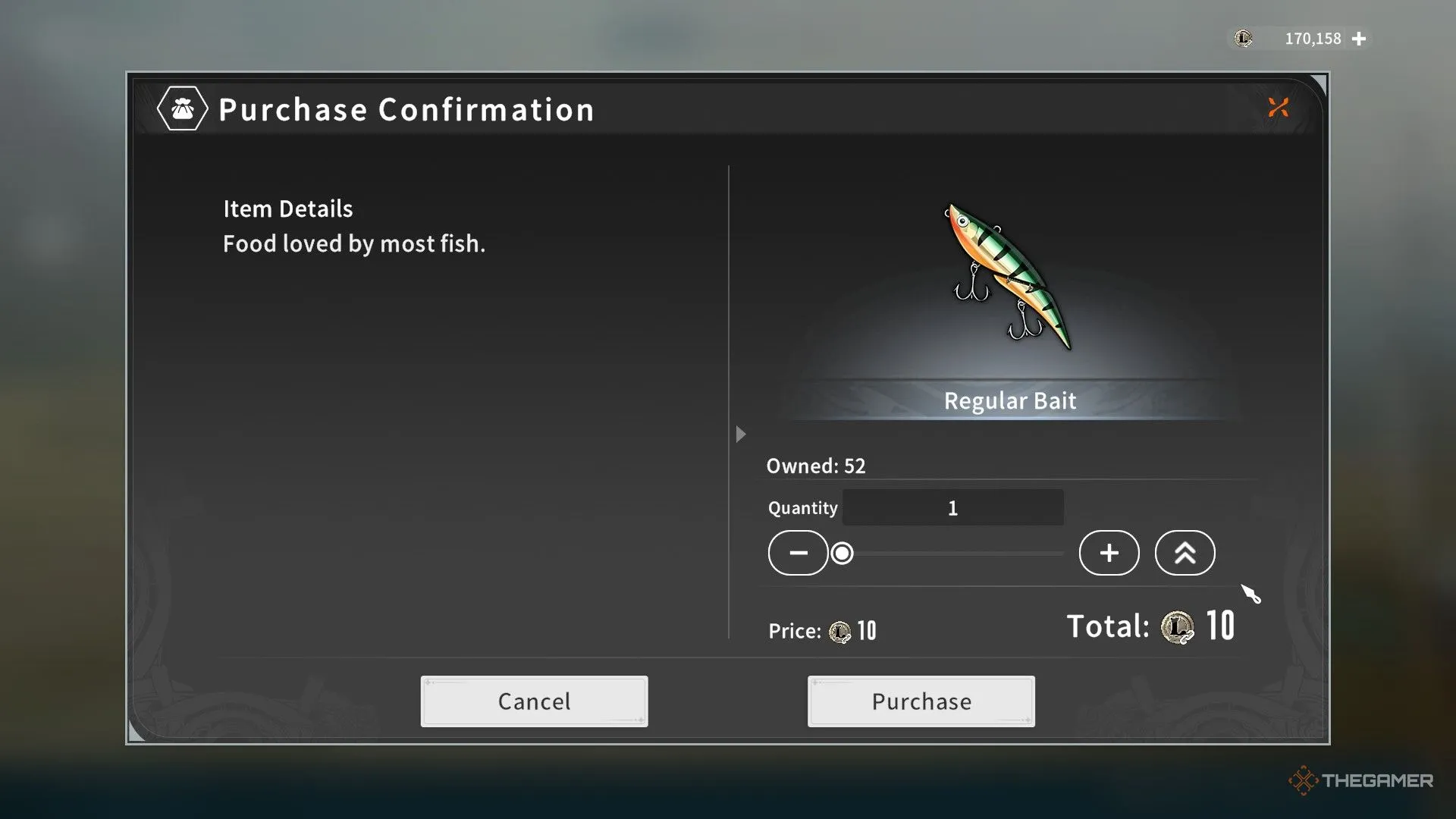 Mua mồi thường từ Fishing Store trong Blue Protocol: Star Resonance