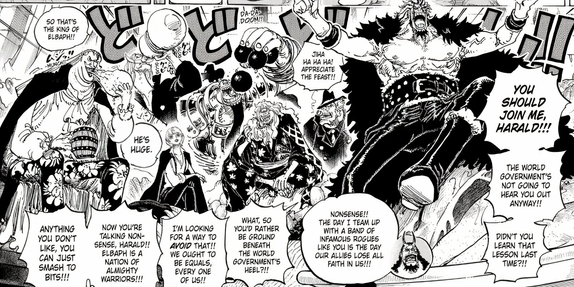 Rocks Pirates và cánh tay ghép của Captain John, manh mối về Jiki Jiki no Mi