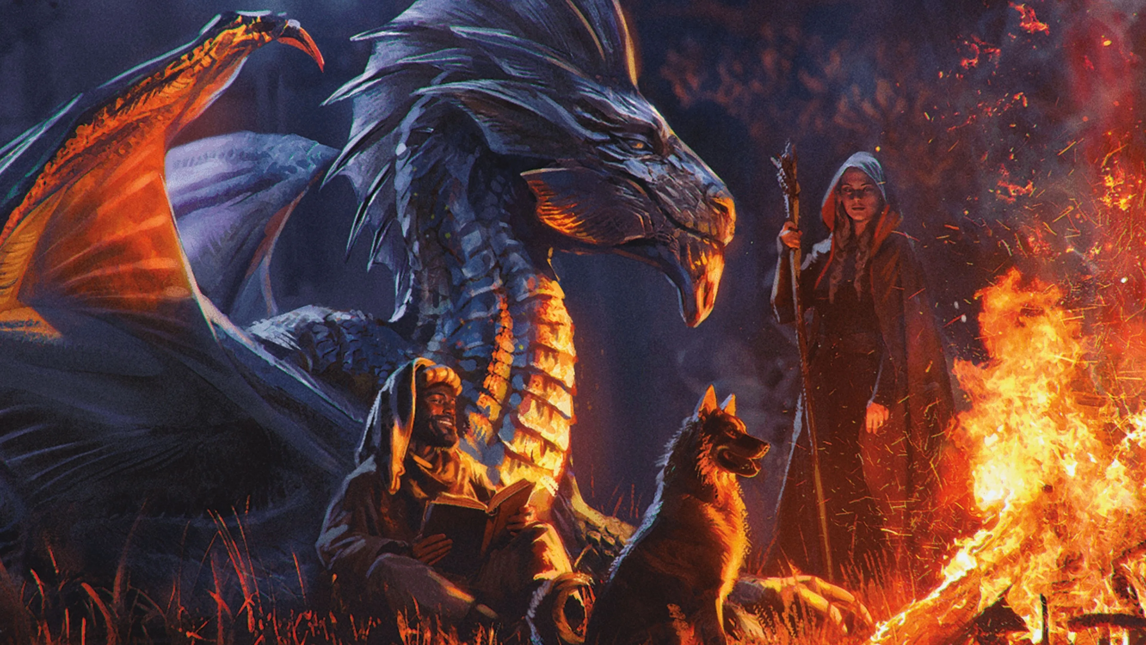 Rồng bạc trong khoảnh khắc thân mật cùng nhóm phiêu lưu, tượng trưng cho tính khiêm nhường của Bahamut