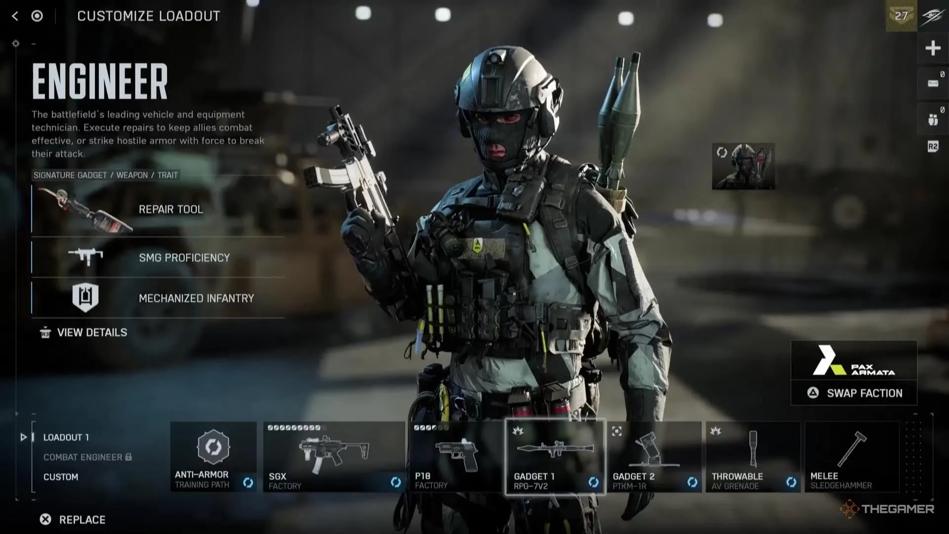 RPG-7V2 - vũ khí "dumbfire" của Engineer trong Battlefield 6