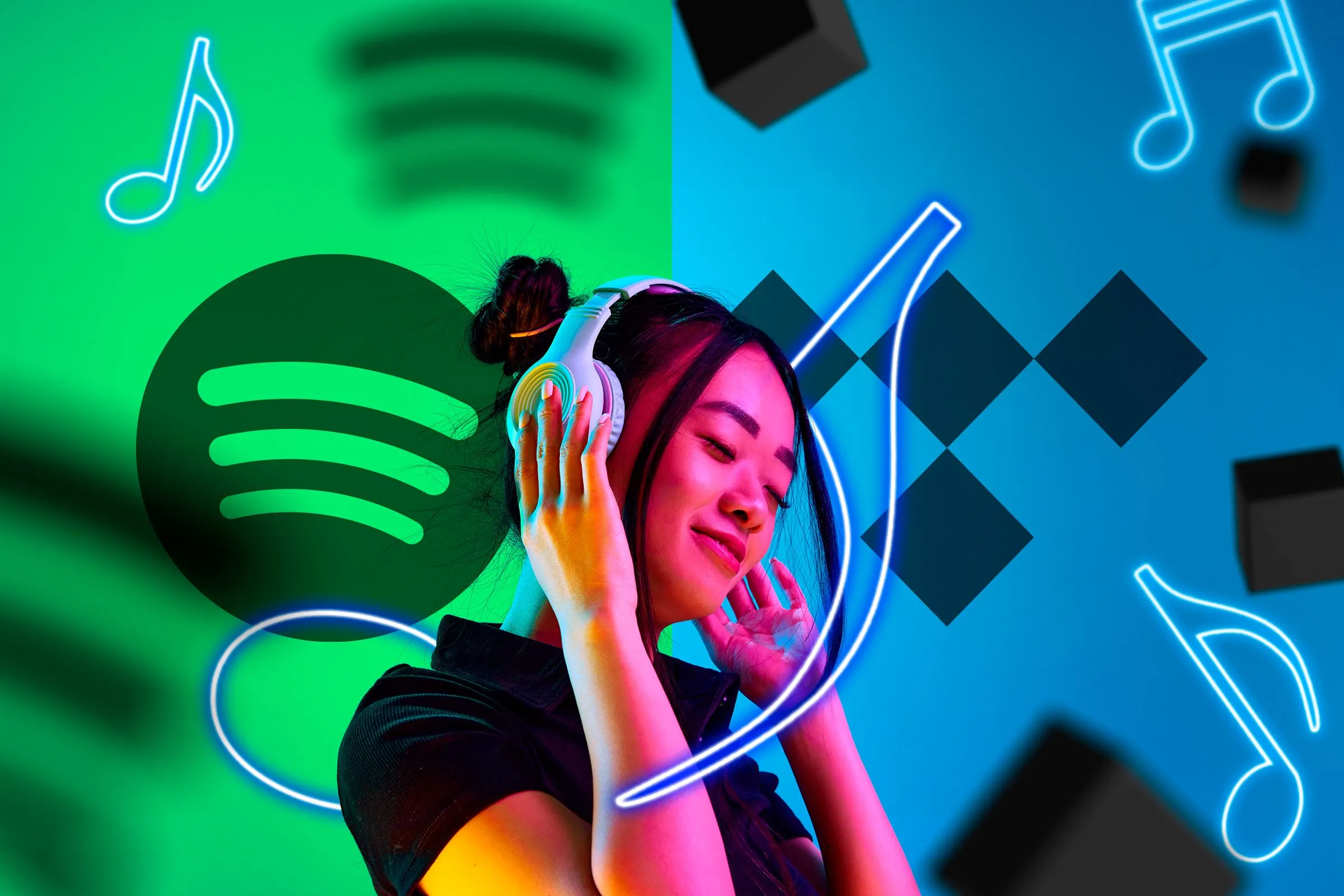 So sánh chất lượng âm thanh giữa Spotify và Tidal