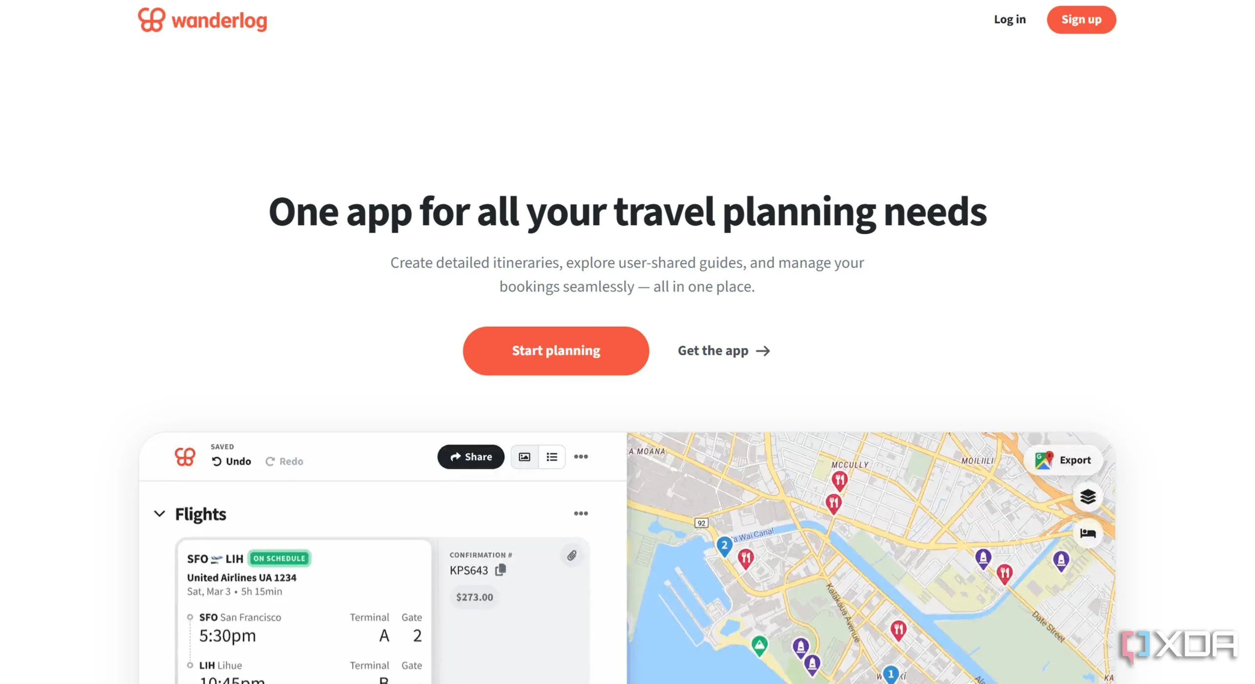 So sánh NotebookLM và ứng dụng lập lịch khác như Wanderlog
