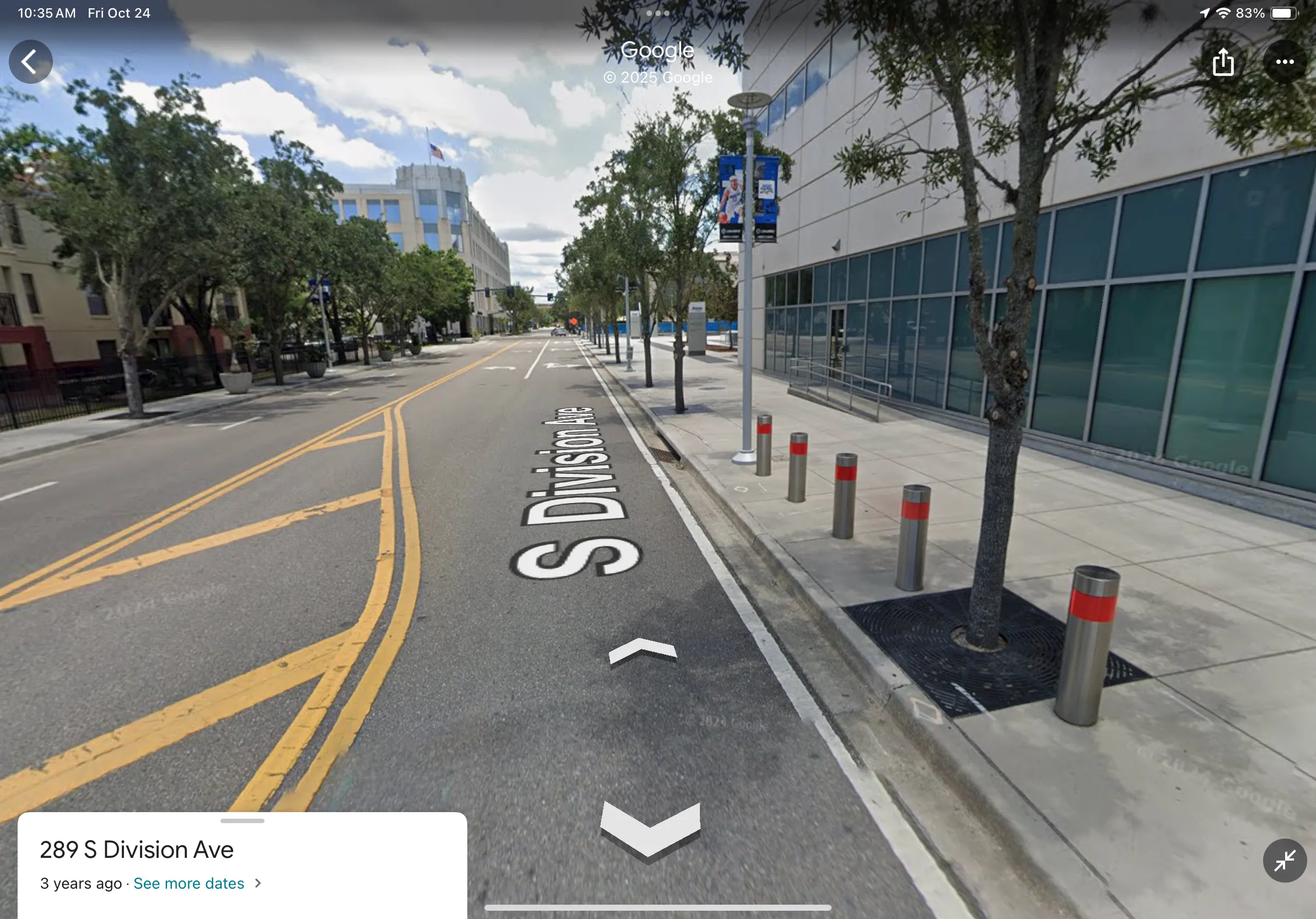Street View của Google Maps giúp xem trước khu vực và cảm nhận không gian trước khi đến nơi