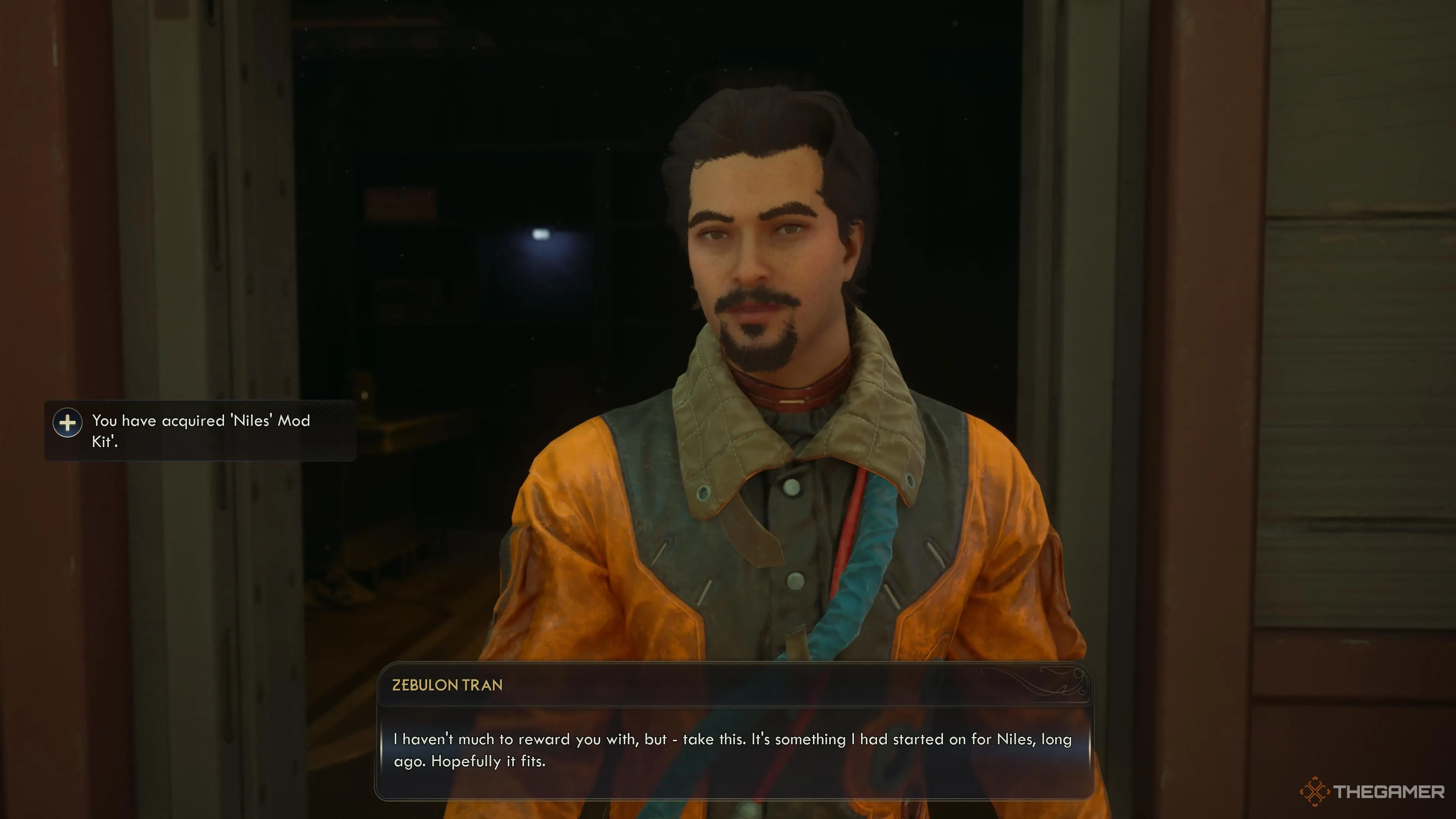 Trở về gặp Zeb và nhận phần thưởng cho Niles trong The Outer Worlds 2