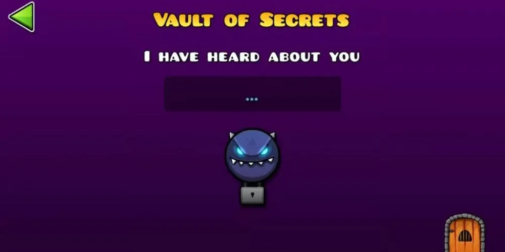 Vault of Secrets Geometry Dash - biểu tượng và màu sắc có thể đổi