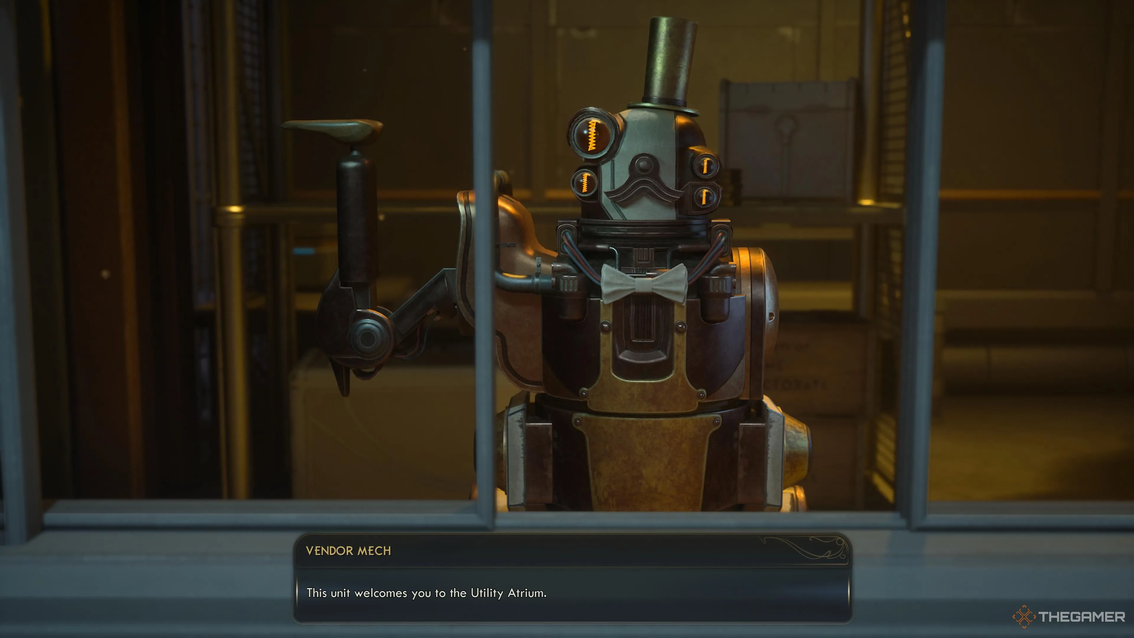 Vendor Mech cung cấp vật phẩm quan trọng trong trạm