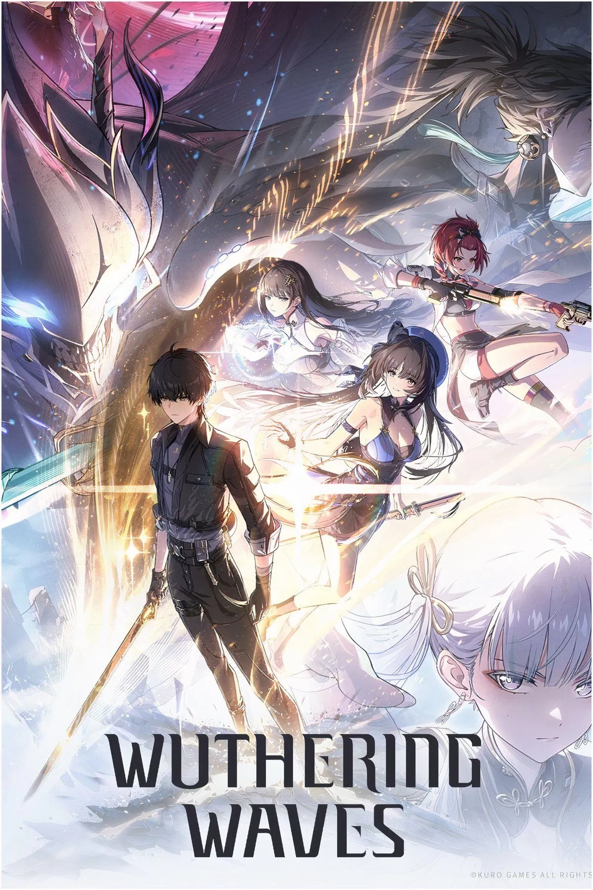 Wuthering Waves: cảnh chiến đấu anime, nhân vật di chuyển nhanh trên bản đồ rộng